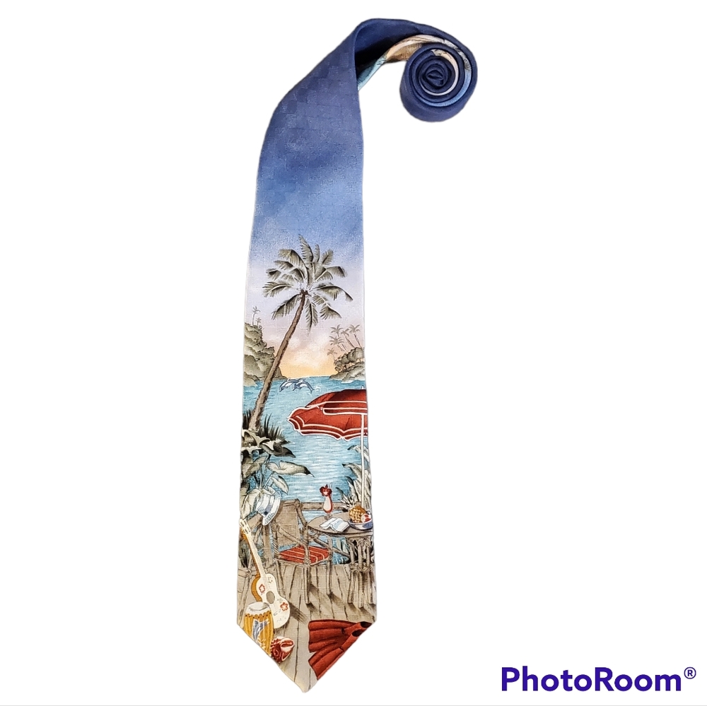 Tropicals by Tango 100% silk tie